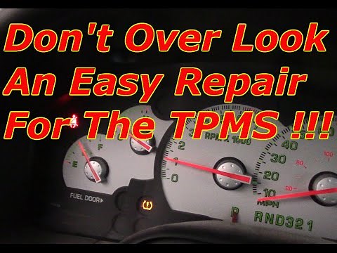 How To Diagnose And Repair The TPMS System