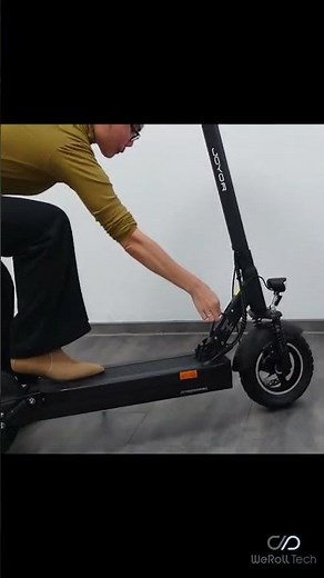 Den E-Scooter richtig aufklappen und sichern – So geht’s einfach & sicher!