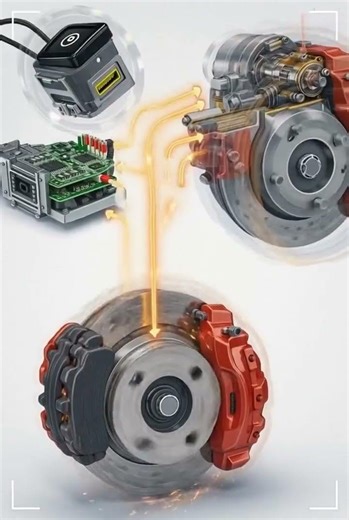 🚗 Electronic Parking Brake (EPB) – Function & Working #automobile #mechanic