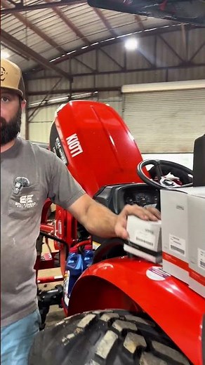 Servicing KIOTI Tractor
