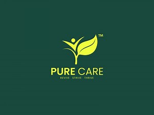 Modern Healthcare Logo Design - Pure Care