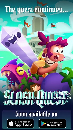 ⚔️The quest continues! Can you master the sword and reunite it with the Queen? #slashquest #playstore #appstore #steam