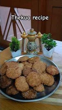 Authentic Bihari Thekua Recipe | Easy Traditional Sweet #Shorts