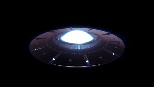 Ufo, Extraterrestrial, Spaceship. Free Stock Video