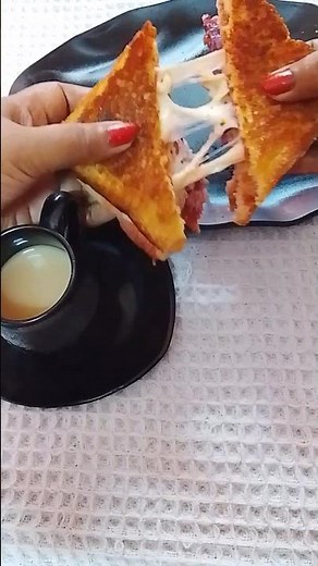 Jam and Cheese Sandwich| Toast Sandwich| #food #recipe