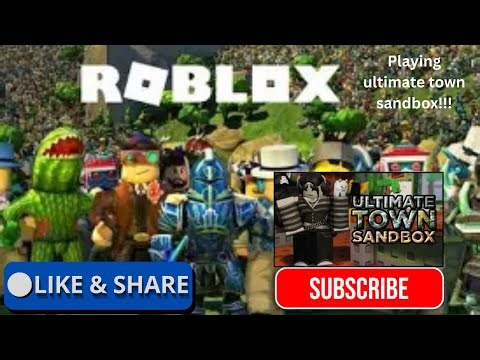 Roblox UTS (ultimate town sandbox) part 1