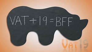 Chalkboard Animal Stickers: Removable Children's Wall Stickers