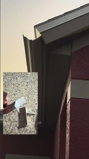 5 Inches Aluminum Gutter Wedges #gutterinstallation #outdoors #DIY #homeimprovement #fup