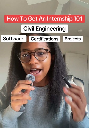 How To Get an Internship 101 #civilengineering #howtogetaninternship #engineering #trending