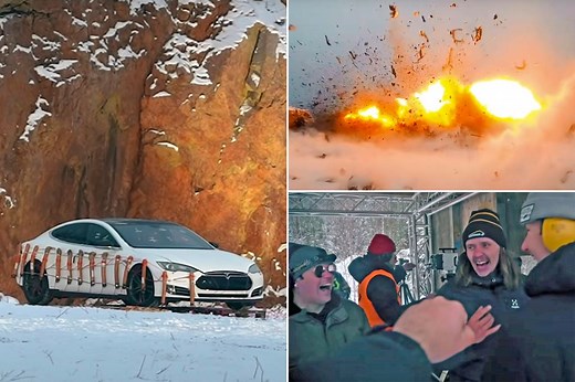 Man explodes Tesla after mechanics charge $23K for a new battery