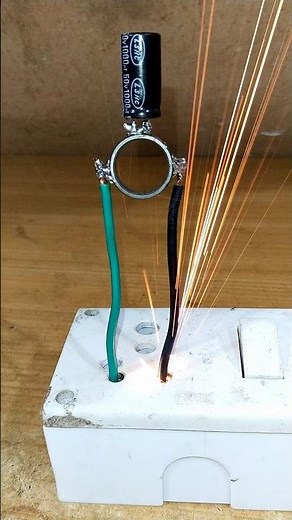 Capacitor Explosion Test | Shocking Electrical Experiment #shorts #india