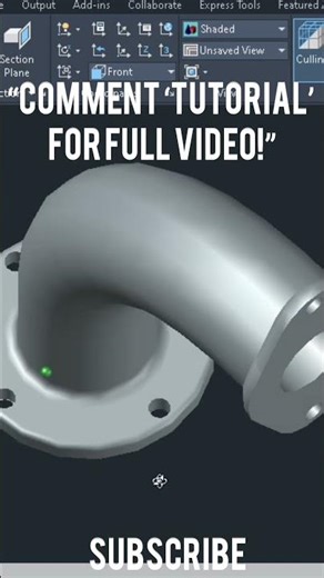 AutoCAD 3D Rotate Trick 🔥 | Must Watch! #Shorts#AutoCAD#AutoCAD3D#3DModel