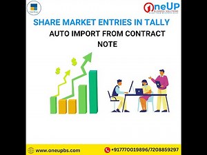 STOCK MARKET DATA UPLOAD IN TALLY
