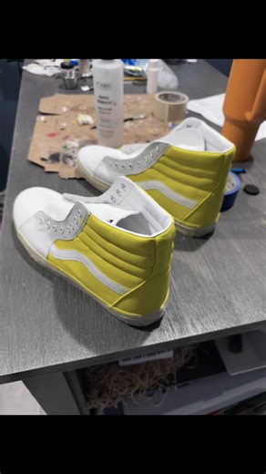 Quick peek at the new Lego custom #vans #customshoes #legos