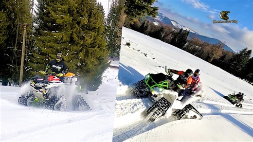 Deep Snow Adventure with Apache Track System | Ultimate ATV Ride