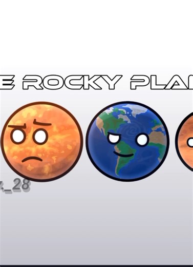 The Rocky Planet in My Style: A Creative Animation