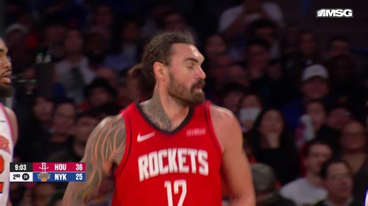 Steven Adams with the dunk