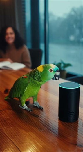 Alexa vs Parrot… Who Wins? 🤯