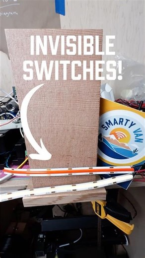 Invisible Switches in Home Assistant! #homeautomation #smarthome #vanlife ‪@home_assistant‬