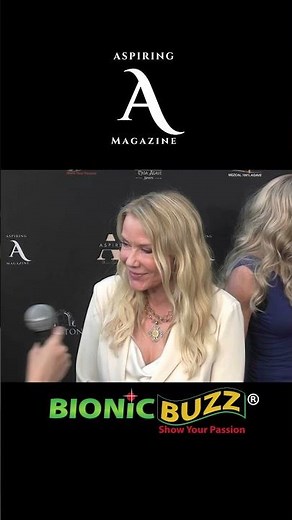 Actress Katherine Kelly Lang Interview at Aspiring Magazine Summer Launch Event
