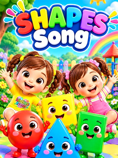 Shapes Song for Kids - Popular Nursery Rhymes on Shapes