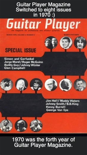 Guitar Player Magazine 1970