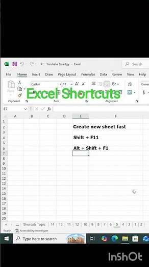how to create a new sheet in excel