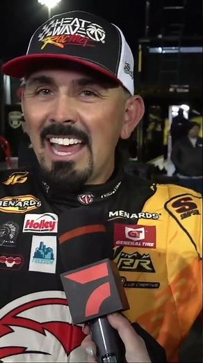 Squirrel McNutt reacts to first ARCA finish