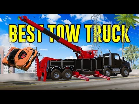 I Found The Most Realistic Tow Truck in BeamNG Drive!