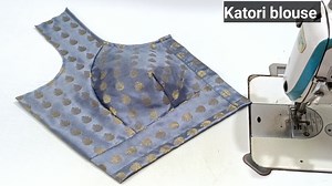 75K views · 2.9K reactions | Let's learn how to stitch katori blouse You all can try stitching the back blouse design by watching this video simultaneously. This is a very easy and simple design of a back blouse. Absolute beginners can try stitching this blouse. #blouse #blouseDesigning #stitching #tailoring #women #diy #womenswear #womenclothing | Mandeep Designs | Facebook