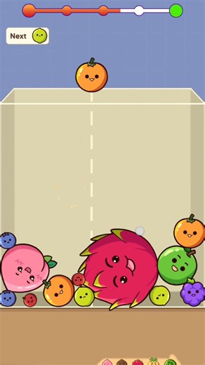 Mega Fruit Merge Challenge 🍎 | Sabse Tez Combo & Satisfying Gameplay || fruit merge game #fruitmerge
