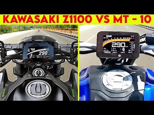 (2026) KAWASAKI Z1100 VS MT-10 | 0 TO 300 | TOPSPEED CLOSE BATTLE !!!