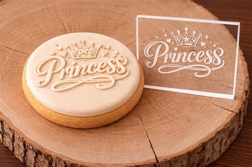 Cookie Cutter Princess, Cupcake Decoration, Cake Decorating , Cupcakes Stencil Clay, Birthday Princess - Etsy