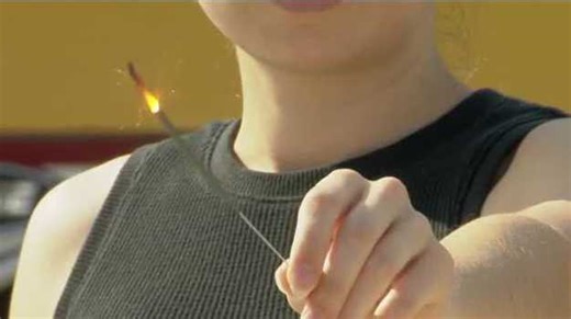 Sparklers are the leading cause of fireworks-related injuries, experts say