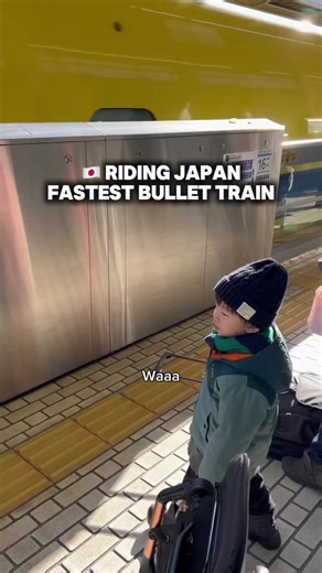 Shortest Shinkansen trip ever 🙈 If you just want to experience , you can always do Tokyo- Yokohama or Osaka to Kyoto🚄 ! Check out my other post for a complete Shinkansen ticket guide If you need help with individual / group Shinkansen booking, DM us! #japan #lifeinjapan #bullettrain #shinkansen #travel