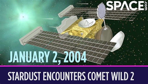 OTD in space - January 2: Stardust encounters Comet Wild 2