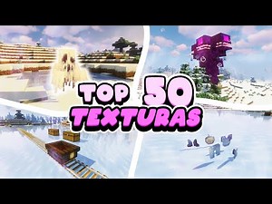 Top 50 TEXTURAS para Minecraft Bedrock 1.20 🔔 PAQUETE DE TEXTURAS 1.20