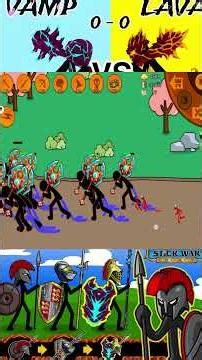 AURA MEGA GRIFFON vs LAVA ULTRA BOSS | Stick War Legacy Mod