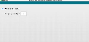 What is the sum?8 (−3) (−8)=□ ?... | Filo