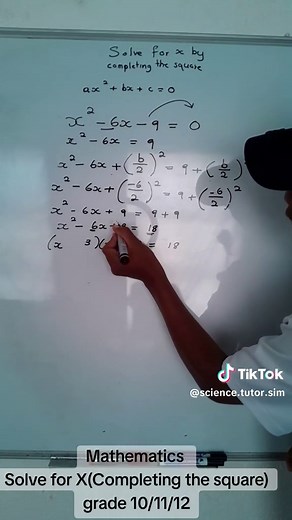 Completing the Square: Solve for X in Algebra