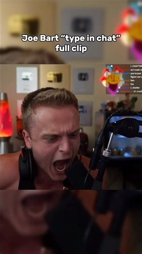 Joe Bart “type in chat” full clip || Joe Bartolozzi