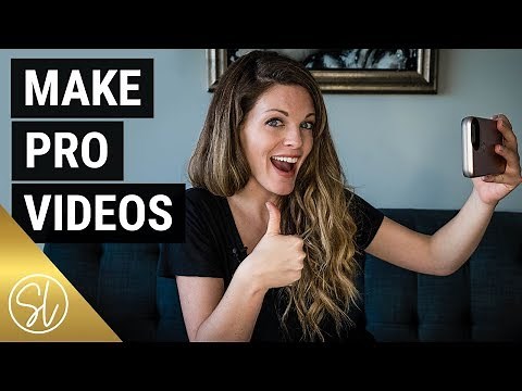 HOW TO MAKE PROFESSIONAL VIDEOS (AT HOME WITHOUT PRO GEAR!)