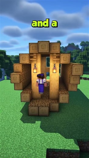 Minecraft Fallen Tree House