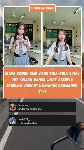 BOCIL RAHASIA SMA VIRAL! 😱 Aksi GILA Wajib Tonton Sebelum Dihapus Permanen! 🔥 #Viral #Shorts #SMA