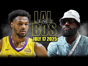 Los Angeles Lakers vs Boston Celtics Full Game Highlights - July 17, 2025 | NBA Summer League