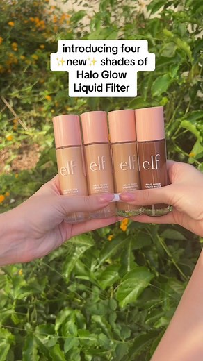 New Shades of Elf Halo Glow Liquid Filter
