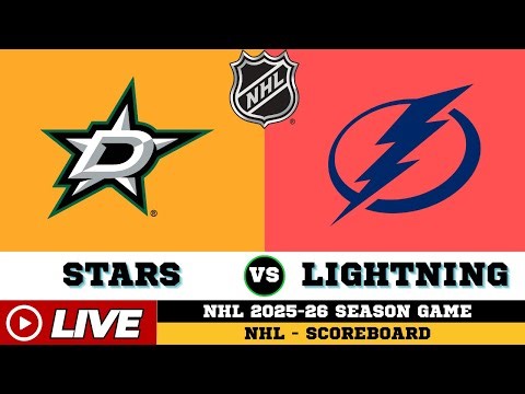 🔴LIVE : Tampa Bay Lightning Vs Dallas Stars | NHL 2026 | NHL Live SCOREBOARD | Jan 19 2026