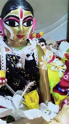 radhe Radhe 🙏 #krishna #laddu #radhe #love #hindugod
