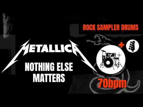 Metallica - Nothing Else Matters (DRUM TRACK) 🥁 + BASS