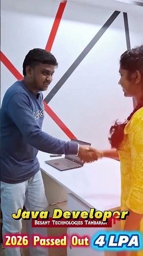 Java Full Stack Course Chennai | Fresher to 4 LPA 🚀 | Besant Technologies